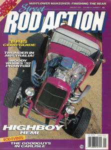 STREET ROD ACTION 1995 JAN - AUSTRALIA,WOODY WORKS '32 PHANTOM,SUPERCHARGER EFI
